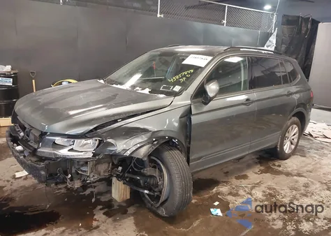 2020 Volkswagen Tiguan 2.0T S z USA, uszkodzony, nr VIN 3VV0B7AX6LM178447